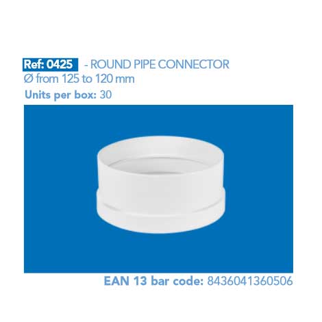 ROUND PIPE CONNECTOR