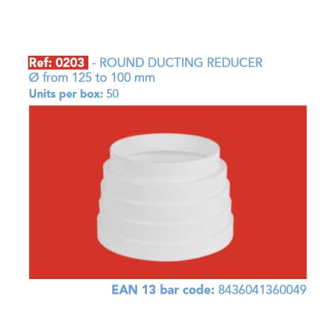 ROUND DUCTING REDUCER