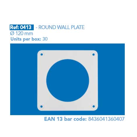 ROUND WALL PLATE